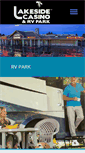 Mobile Screenshot of lakesidecasinopahrump.com